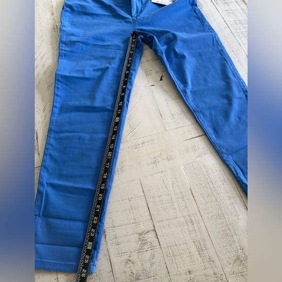 Lila Ryan Size 8p French Blue Trouser all over stretch Ankle -NWT - Petite - Picture 3 of 7